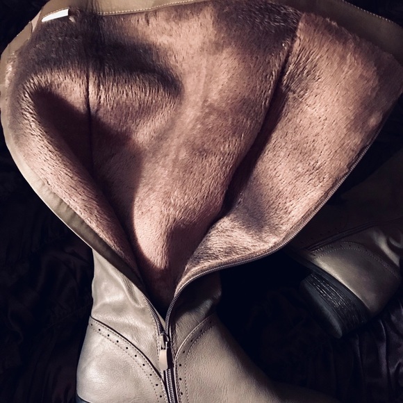 Dream Pairs Winter Riding Boots, Wide-Calf - Picture 8 of 8